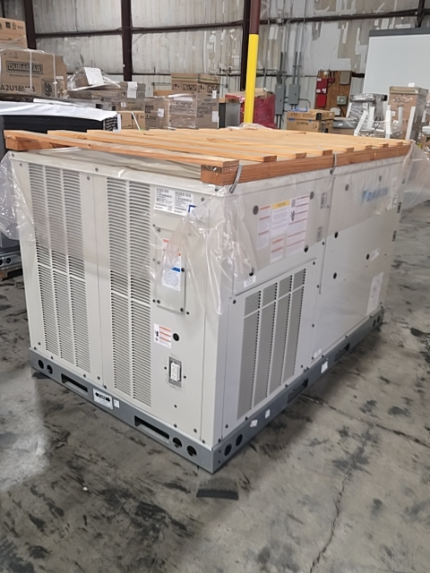 3 Ton Two-Stage Convertible Packaged Heat Pump Unit, 16.4 SEER, 208-230/60/3, R32