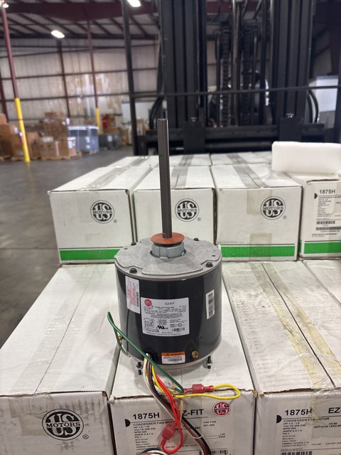 1/3-1/5 HP Fan Motor 208-230/60/1 825 Rpm 1 Speed