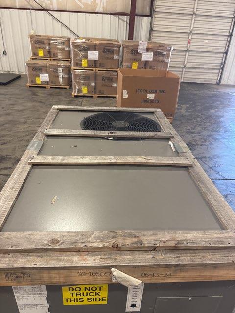 5 Ton Single-Stage Convertible Packaged Air Conditioning Unit, 14 SEER, 460/60/3, R410A