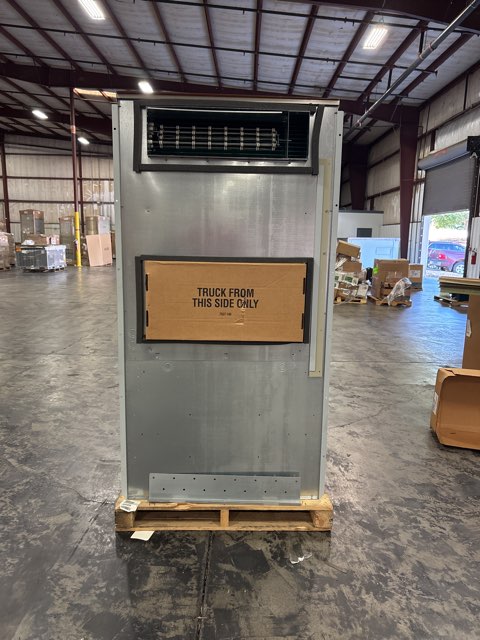 3 Ton Wall-Mount Heat Pump, 11.1 EER, 208-230/60/1, R410A W/10 KW Heat