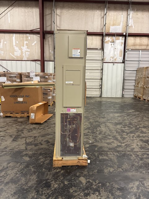 3 Ton Wall-Mount Heat Pump, 11.1 EER, 208-230/60/1, R410A W/10 KW Heat