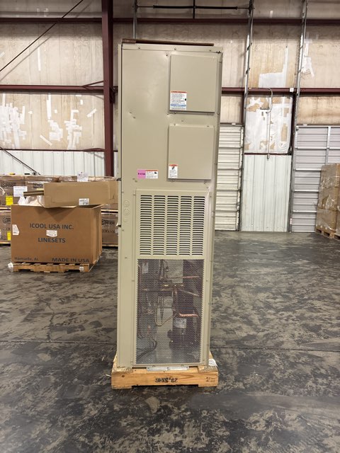 4 Ton Wall-Mount Heat Pump, 11 EER, 208-230/60/1, R410A W/15 KW Heat