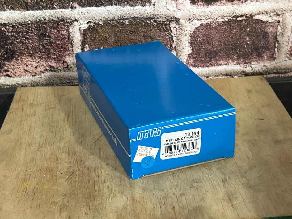 370 Vac, 20+15MFD 50/60 Hz, Oval Capacitor