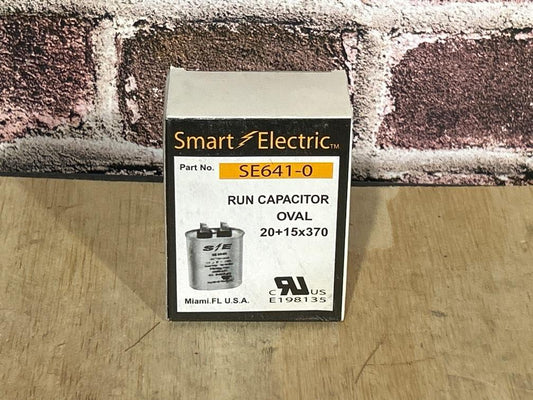 370 Vac, 20+15MFD 50/60 Hz, Oval Capacitor