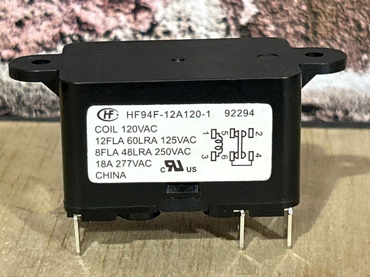 110/120 V, 50/60 Hz, Switching Relay