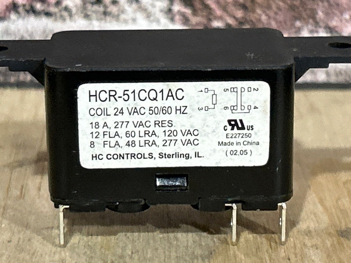 24 V, 50/60 Hz, Relay