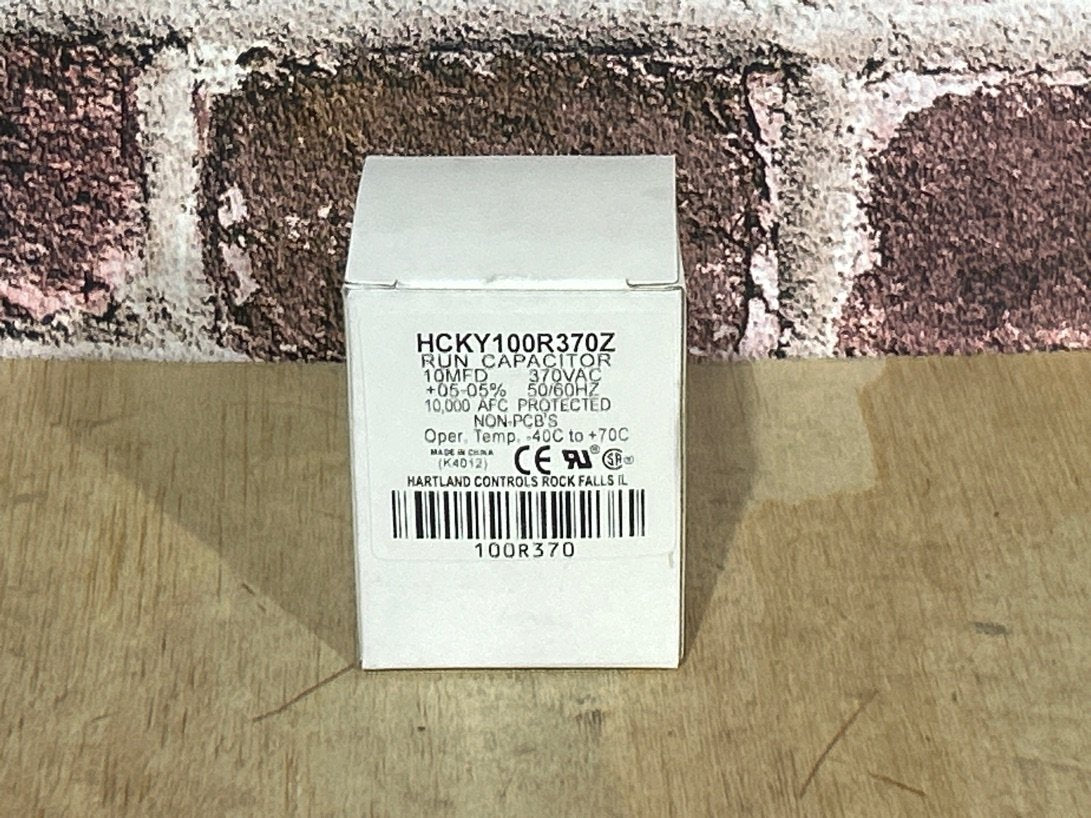 370 Vac, 10MFD 50/60 Hz, Round Capacitor