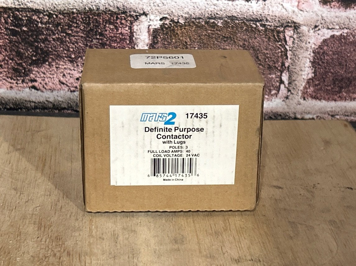 24 V, 50/60 Hz, 40 Amps 3 Pole Contactor