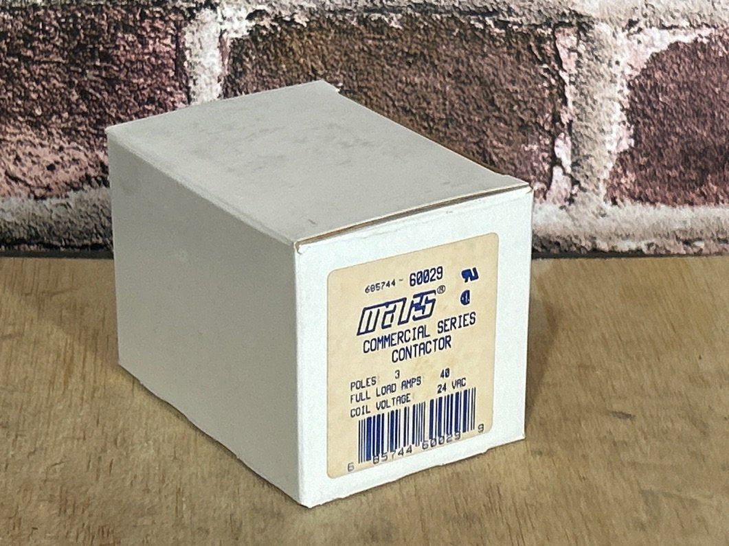 24 V, 50/60 Hz, 40 Amps 3 Pole Contactor