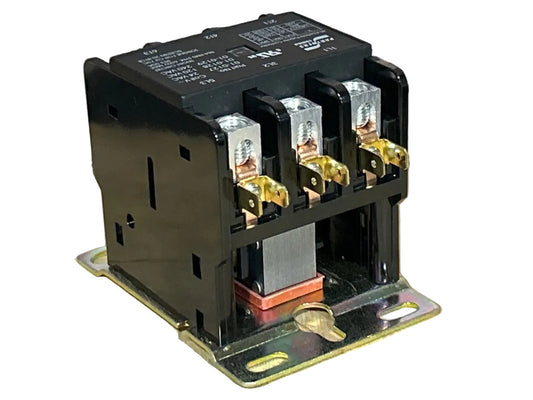 24 V, 50/60 Hz, 40 Amps 3 Pole Contactor