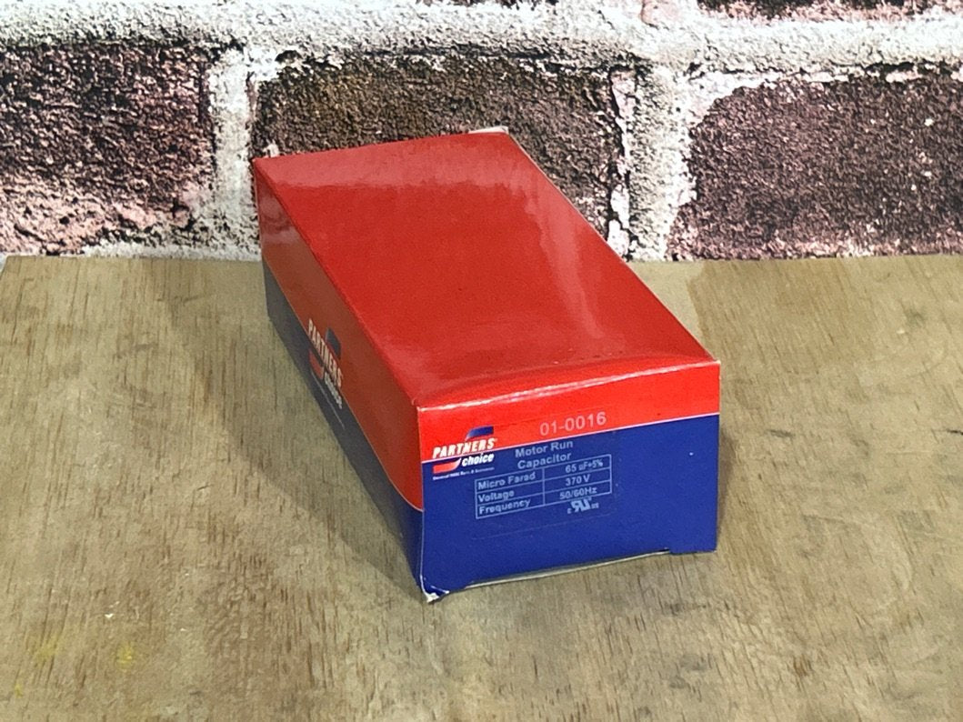 370 Vac, 65MFD 50/60 Hz, Oval Capacitor