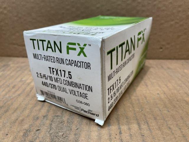 370/440 Vac, 17.5 MFD (2.5/5/10), 50/60 Hz, Multi-Rated Round Capacitor