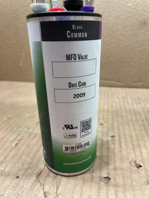 370/440 Vac, 50 MFD (5/10/35), 50/60 Hz, Multi-Rated Round Capacitor