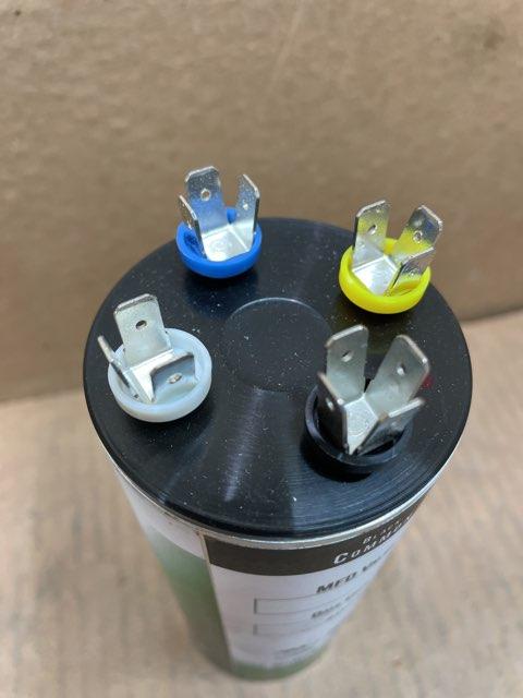 370/440 Vac, 60 MFD (5/25/30), 50/60 Hz, Multi-Rated Round Capacitor
