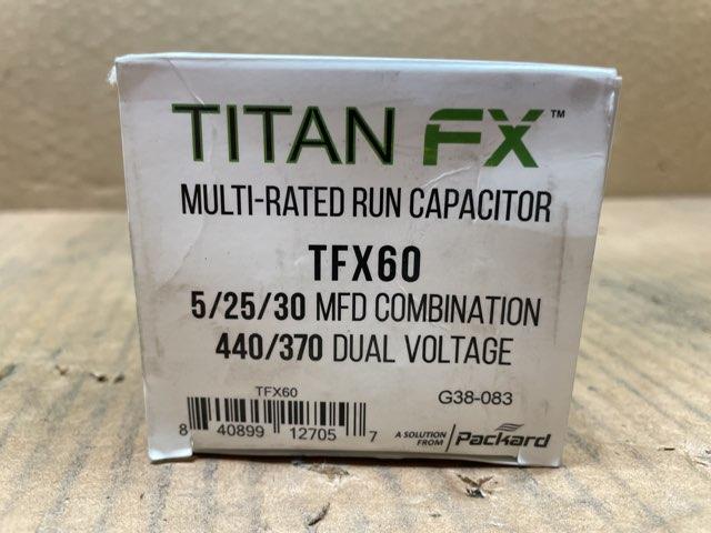370/440 Vac, 60 MFD (5/25/30), 50/60 Hz, Multi-Rated Round Capacitor