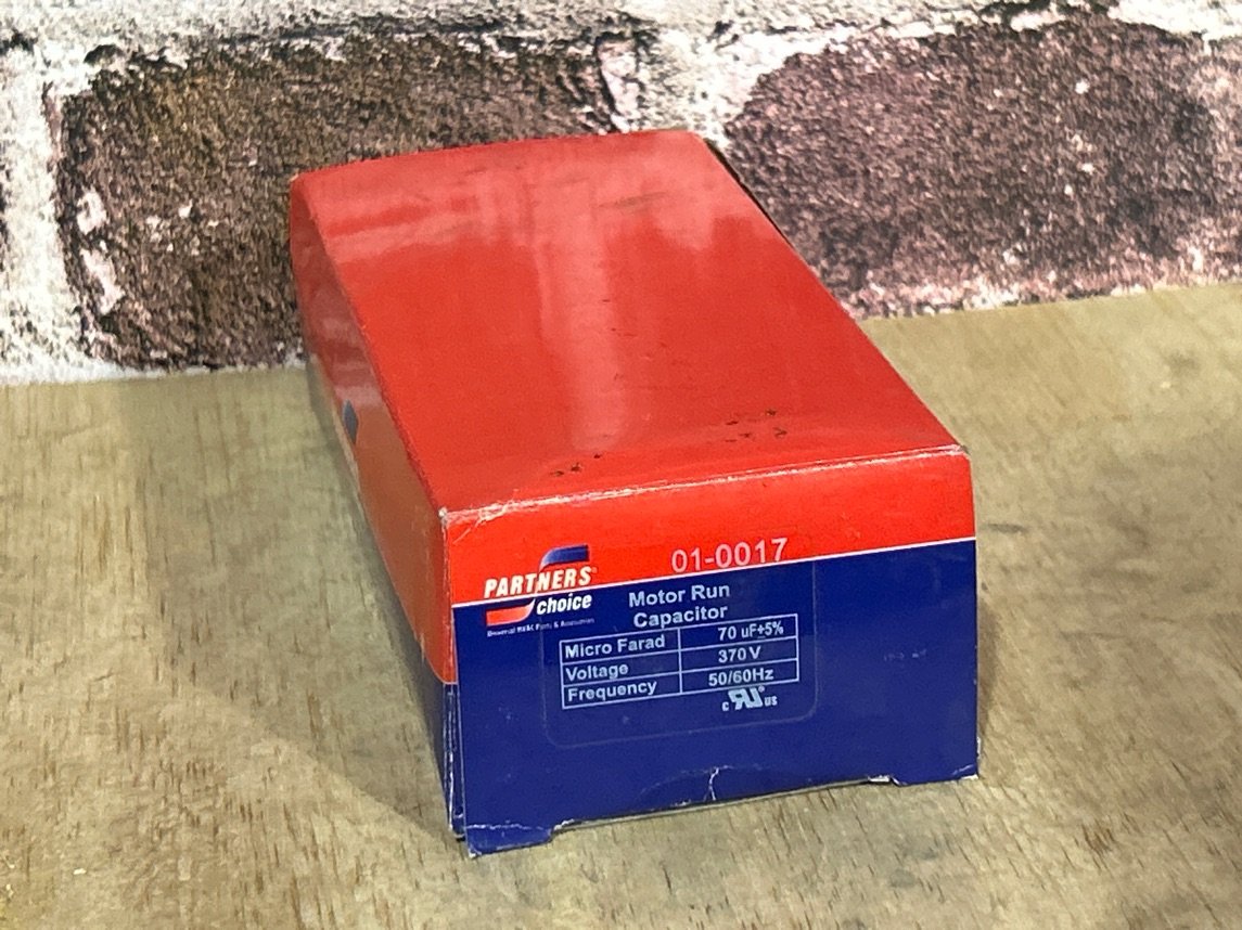370 Vac, 70MFD 50/60 Hz, Oval Capacitor