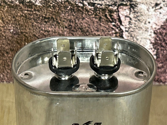 370 Vac, 25MFD 50/60 Hz, Oval Capacitor