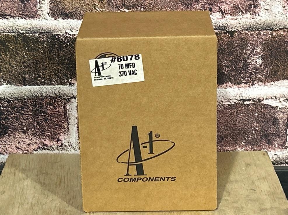 370 Vac, 70MFD 50/60 Hz, Oval Capacitor