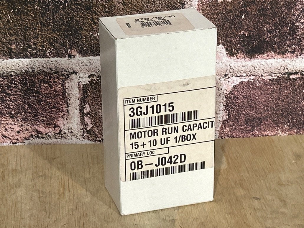 370 Vac, 15+10MFD 50/60 Hz, Oval Capacitor