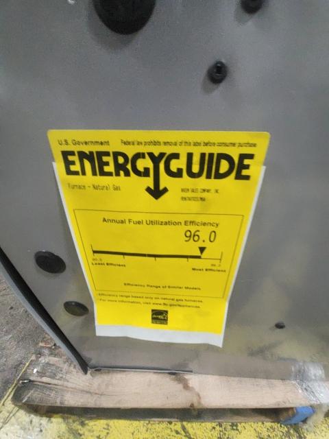 70,000 BTU Low NOx Modulating Upflow ECM Var Spd Communicating Gas Furnace 98% 115/60/1 CFM: 1109