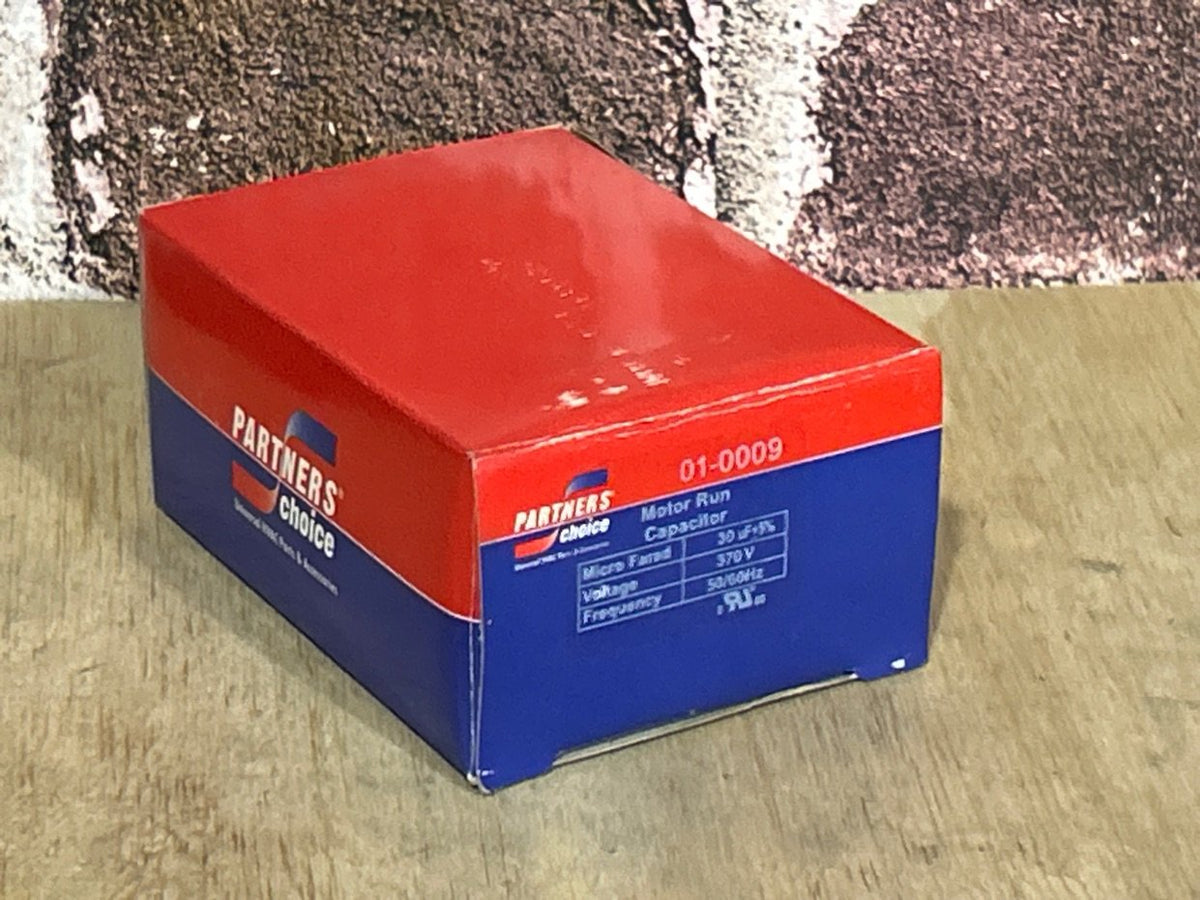 370 Vac, 30MFD 50/60 Hz, Oval Capacitor