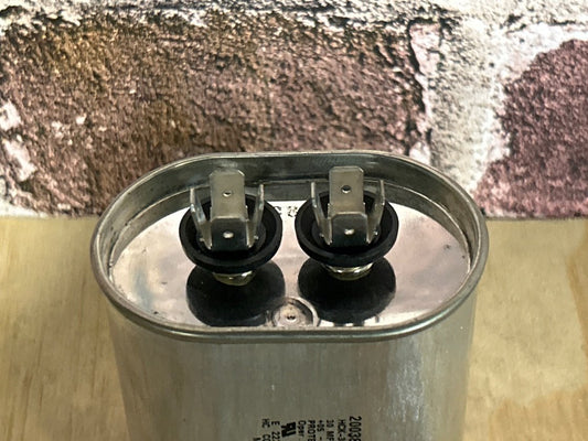 370 Vac, 30MFD 50/60 Hz, Oval Capacitor