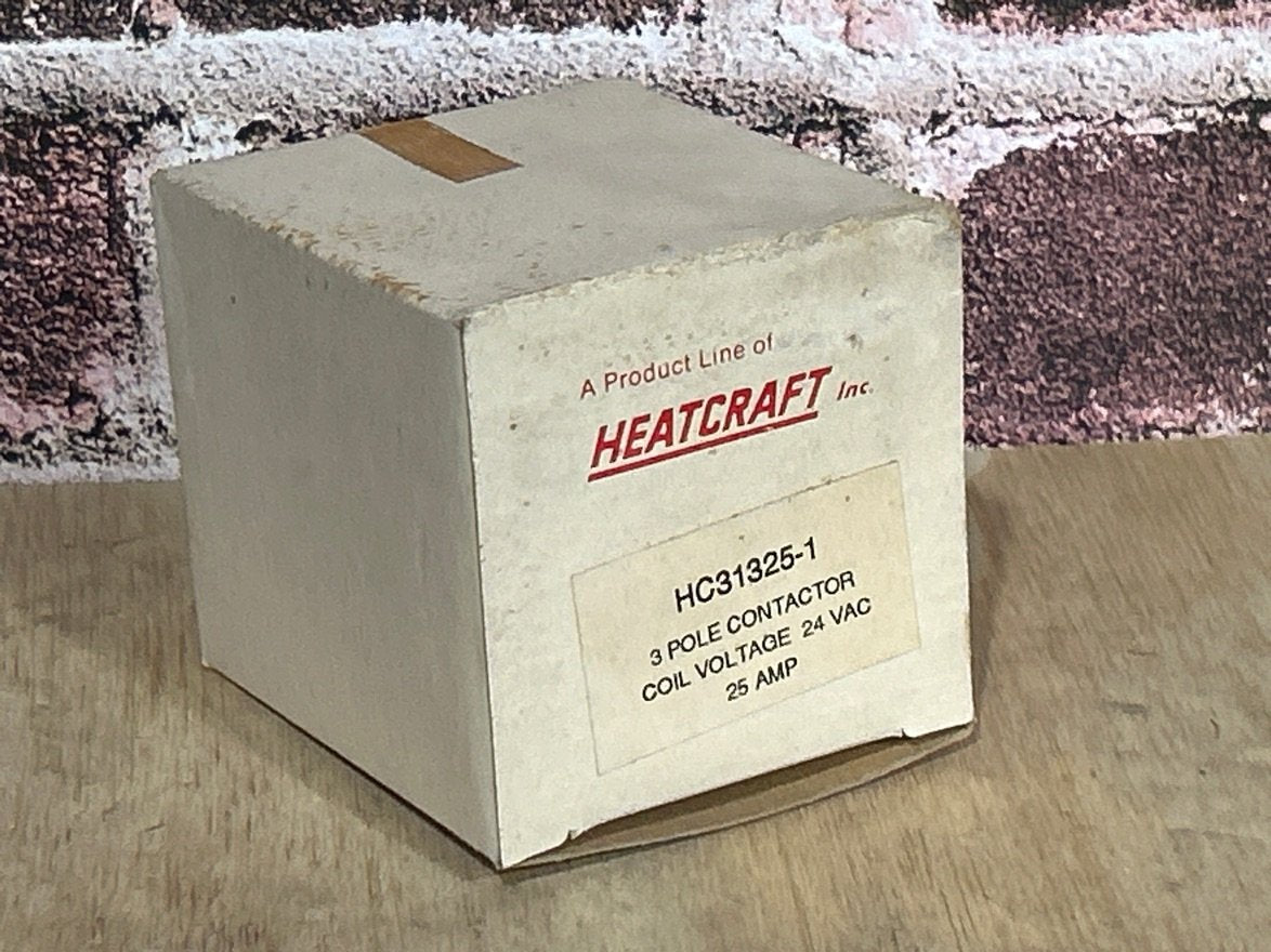 24 V, 50/60 Hz, 25 Amps 3 Pole Contactor