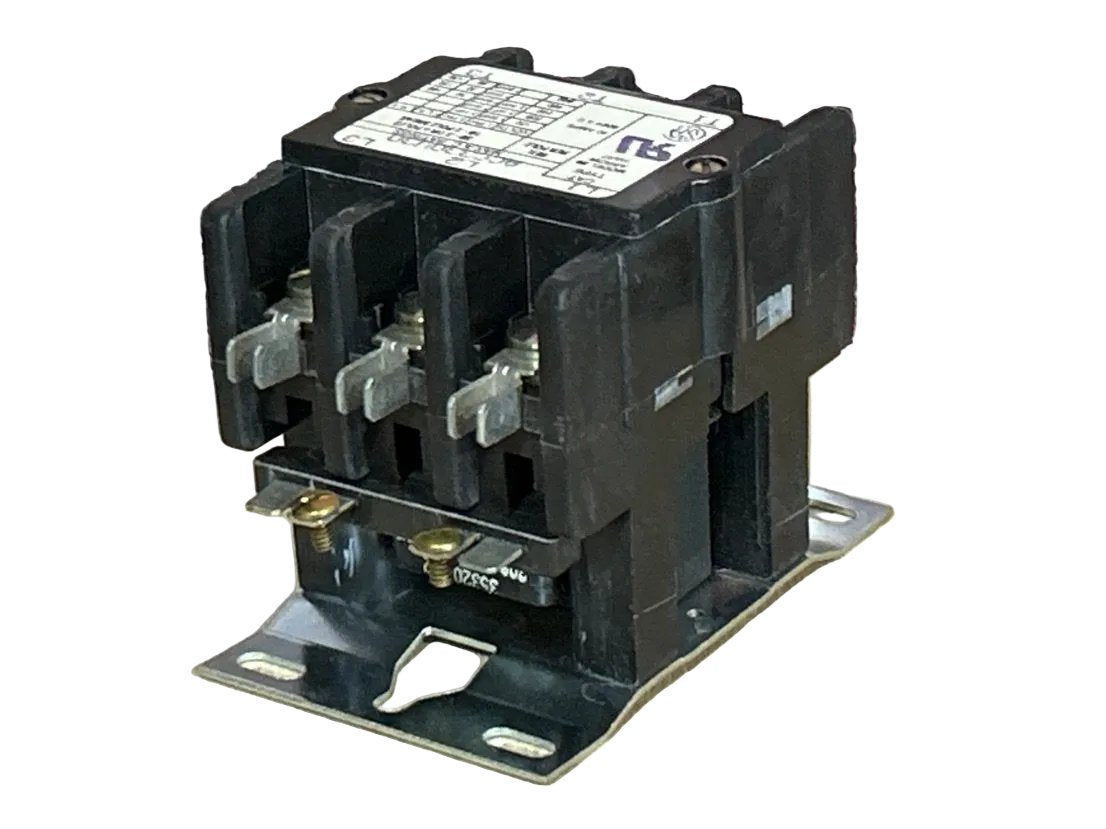 208/240 V, 50/60 Hz, 30 Amps 3 Pole Contactor