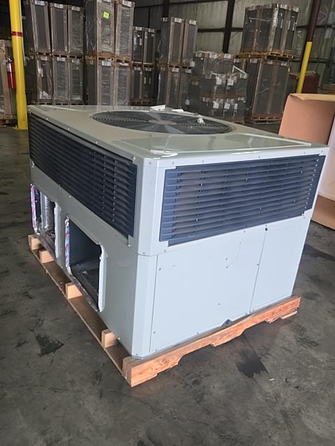 4 Ton 1-Stg Convertible ECM Var Spd Dual Fuel Heat Pump Packaged Unit, 14 SEER, 208-230/60/3, R410A