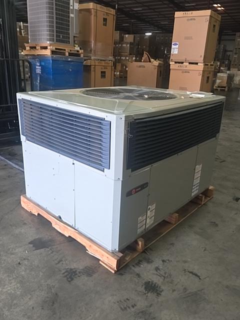 4 Ton 1-Stg Convertible ECM Var Spd Dual Fuel Heat Pump Packaged Unit, 14 SEER, 208-230/60/3, R410A