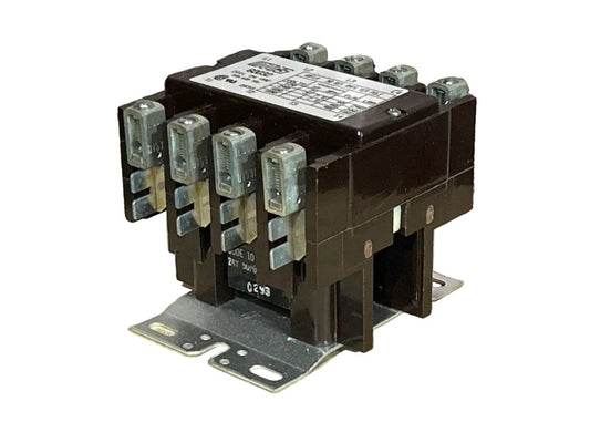 24 V, 50/60 Hz, 40 Amps 4 Pole Contactor