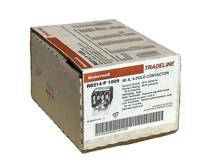 24 V, 50/60 Hz, 40 Amps 4 Pole Contactor