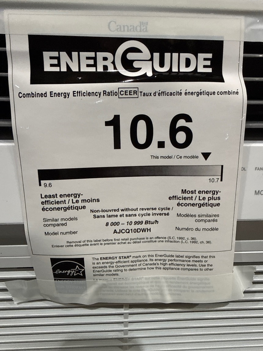 10,000 BTU Built-In Room Air Conditioner, 208-230/60/1, R-410A