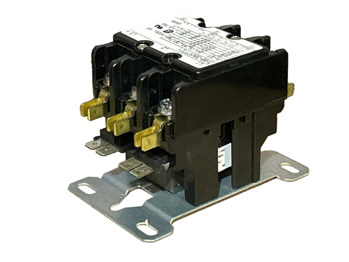208/240 V, 50/60 Hz, 30 Amps 3 Pole Contactor