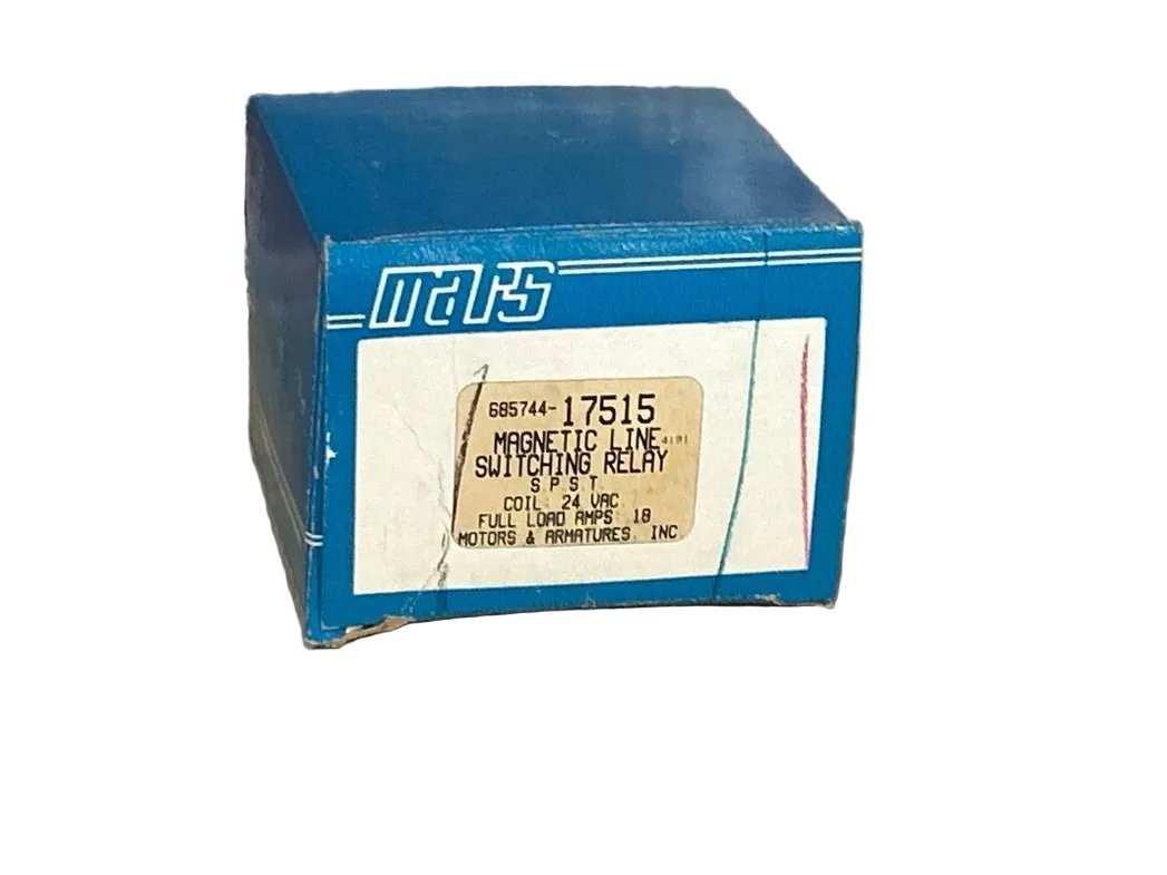 24 V, 60 Hz, 18 Amps, Relay