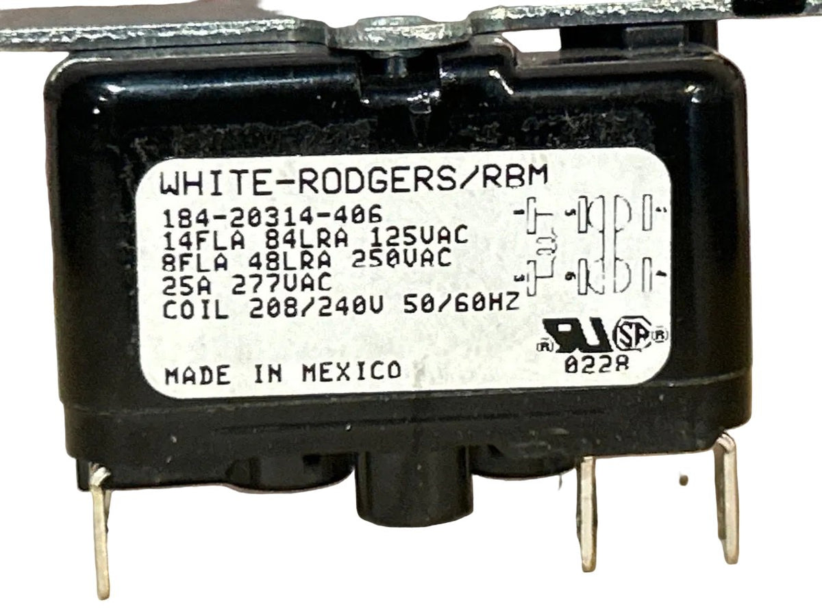 208/240 V, 50/60 Hz, 14 Amps, Relay