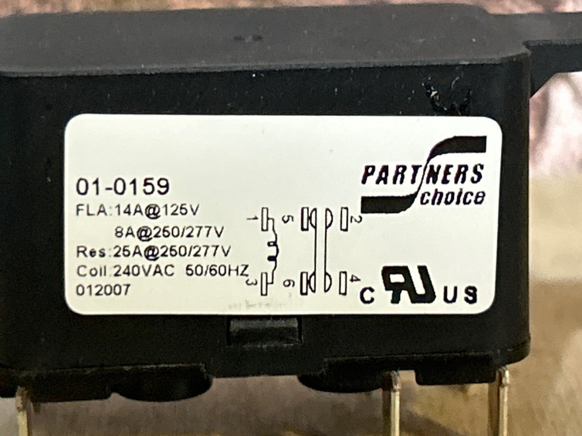 240 V, 50/60 Hz, 14 Amps, Relay