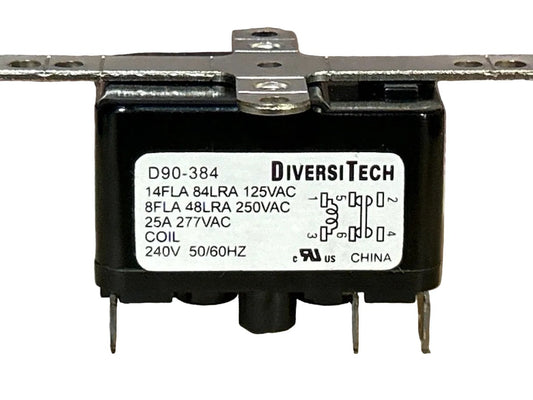 240 V, 50/60 Hz, 14 Amps, Relay