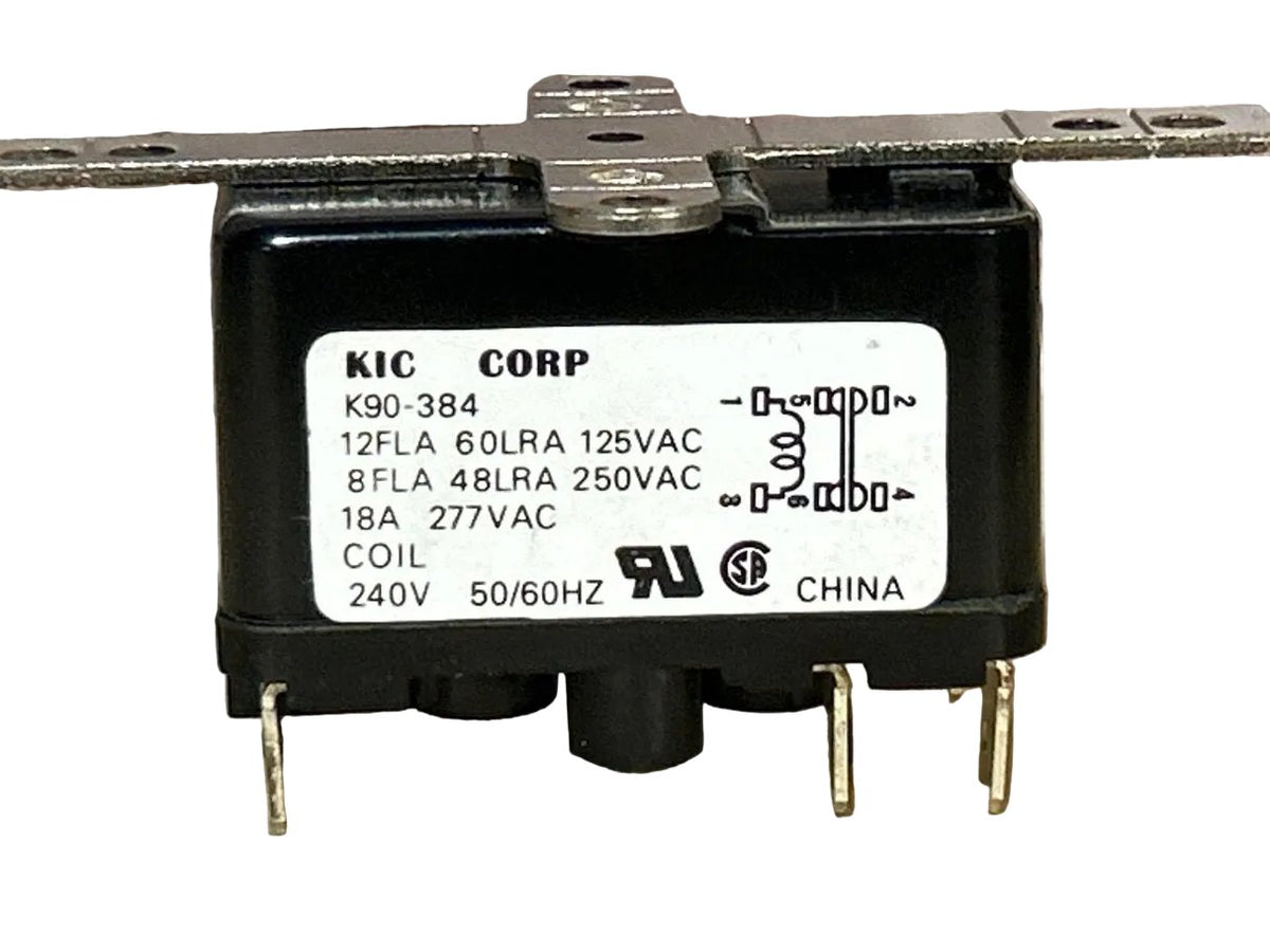240 V, 50/60 Hz, 18 Amps, Relay