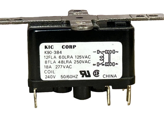 240 V, 50/60 Hz, 18 Amps, Relay