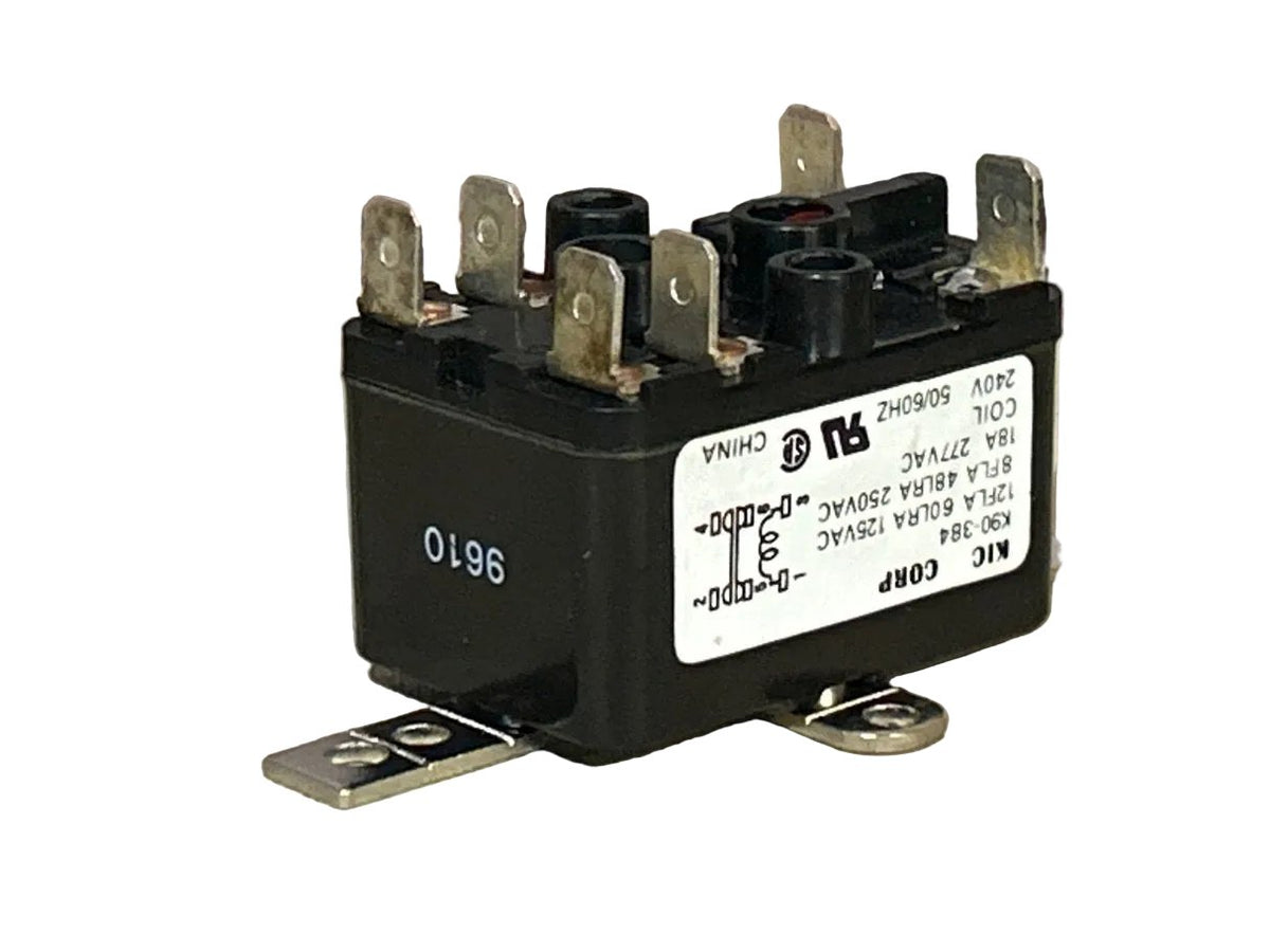240 V, 50/60 Hz, 18 Amps, Relay