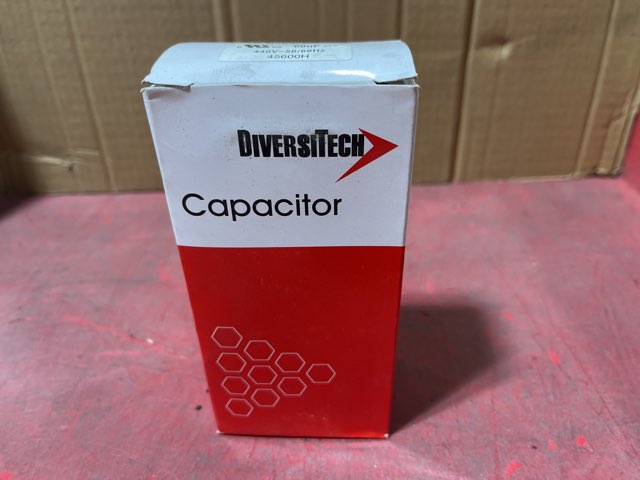 440 Vac, 60MFD 50/60 Hz, Oval Capacitor