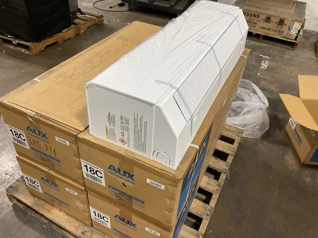 18,000 BTU Single-Zone Indoor Inverter Heat Pump Mini Split Unit, 20 SEER2 208-230/60/1 R-32