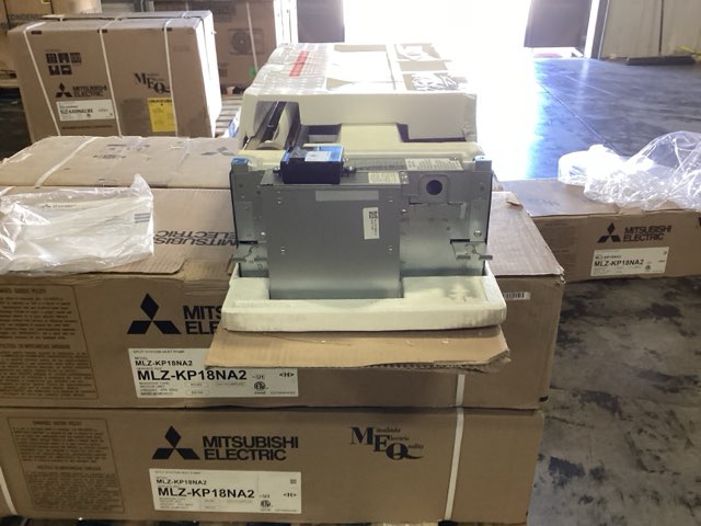 18,000 BTU Single-Zone Indoor Inverter Heat Pump Mini Split Unit, 18.8 SEER 208-230/60/1 R-410A