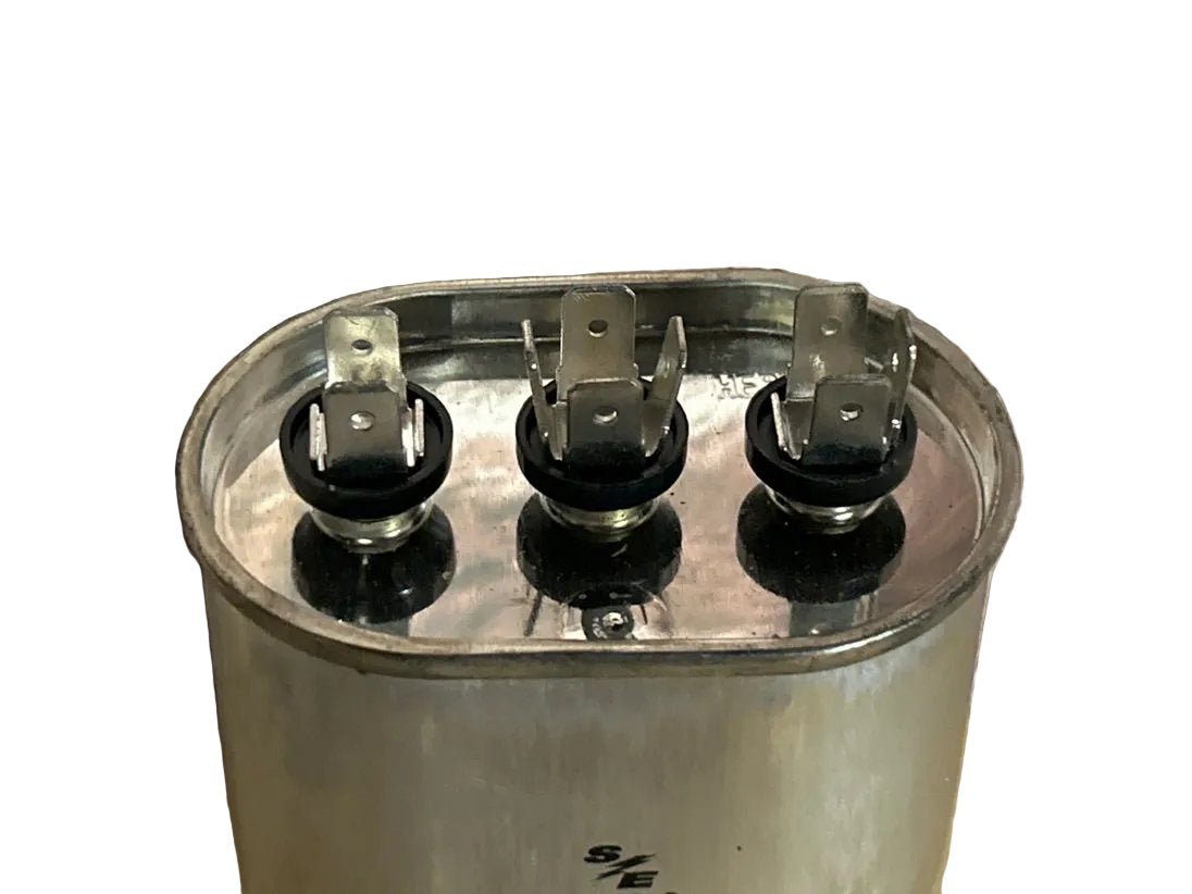 370 Vac, 30+5MFD 50/60 Hz, Oval Capacitor