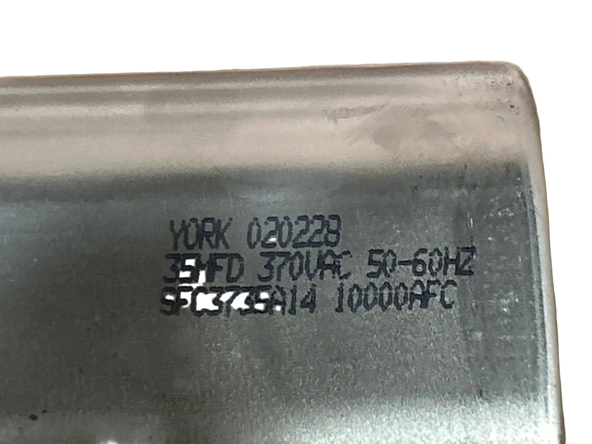 370 Vac, 35MFD 50/60 Hz, Oval Capacitor