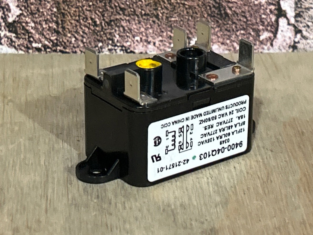 24 V, 50/60 Hz, 18 Amps, Relay