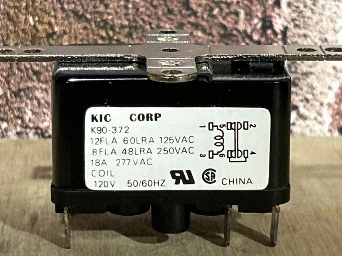120 V, 50/60 Hz, 18 Amps, Relay