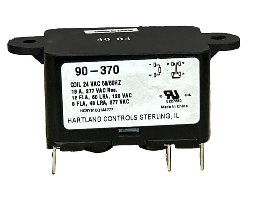 24 V, 50/60 Hz, 18 Amps, Relay