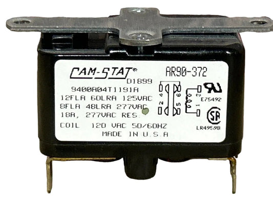 120 V, 50/60 Hz, 18 Amps, Relay